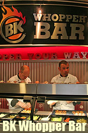 seit 15.06.2009: BK Whopper Bar von Burger King (Foto. MartiN Schmitz)